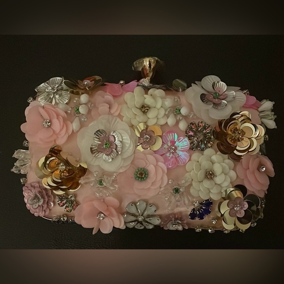 Jane Chic Designs Pink Blooming Bliss Clutch - Picture 6 of 7